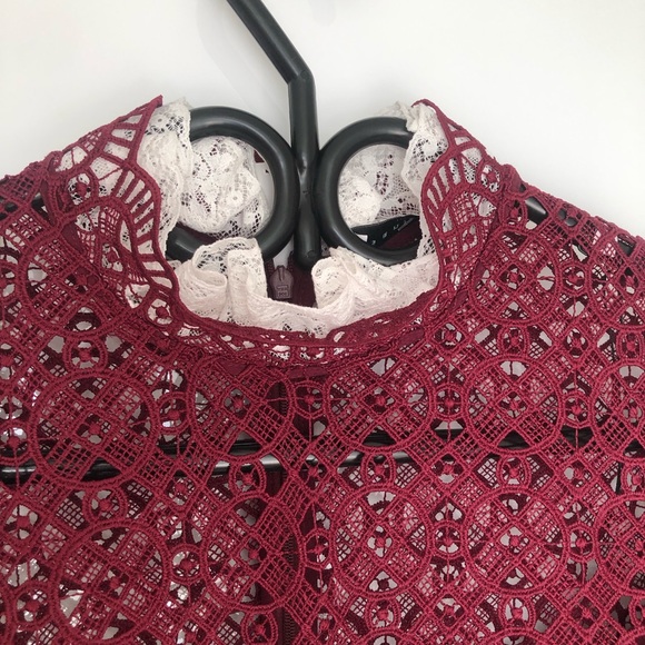 Sandro Paris Lace mini Dress - Picture 5 of 15